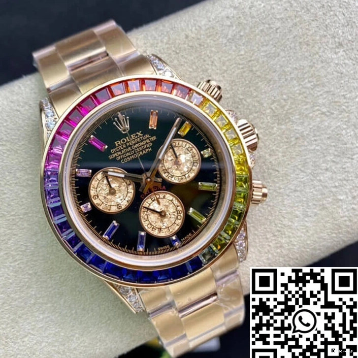 116595 Rose RBOW Daytona Factory TW Rolex Gold 0228